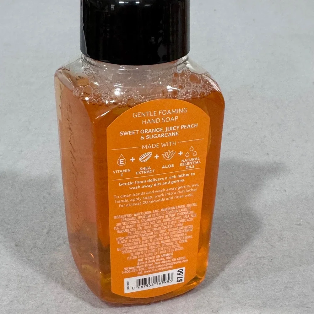 Bath & Body Works Orange Sunrise Gentle Foaming Hand Soap Orange 8.75oz New